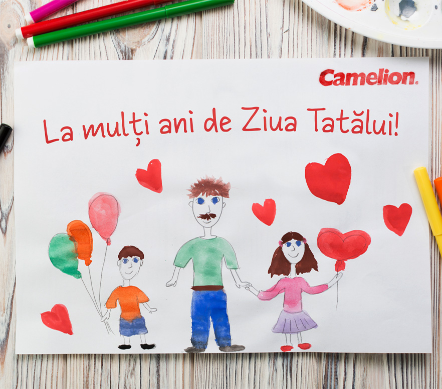 Sărbătorim toți tații – La mulți ani de Ziua Tatălui din partea Camelion!
